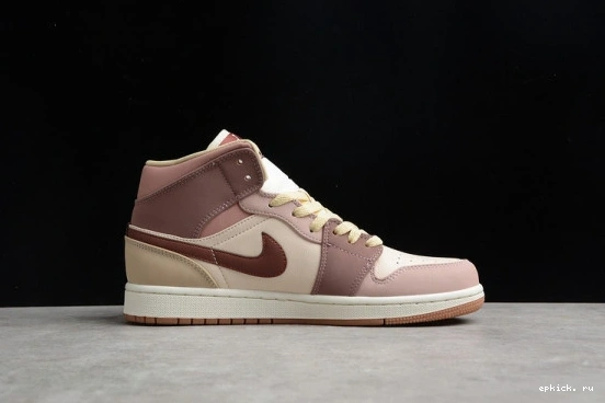 Cheap EP Smoky Jordan 1 (W) DO7440-821 Mid Dark Mauve  DO7440-821 Pony SE 0129